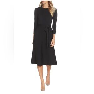 Eliza J Fit & Flare Sweater
Dress. Black